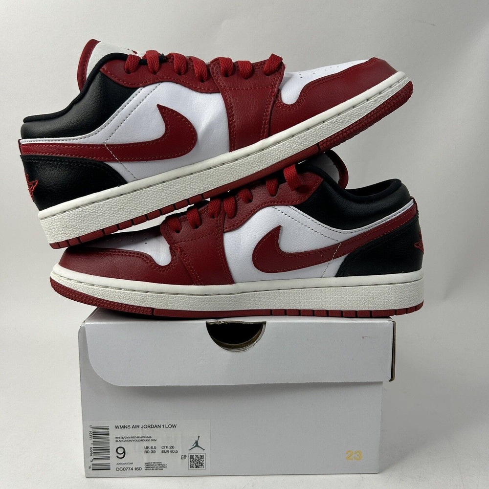 Nike Shoes Air Jordan 1 Retro Low “Reverse Black Toe/Bred” 2024 - Picture 3 of 8